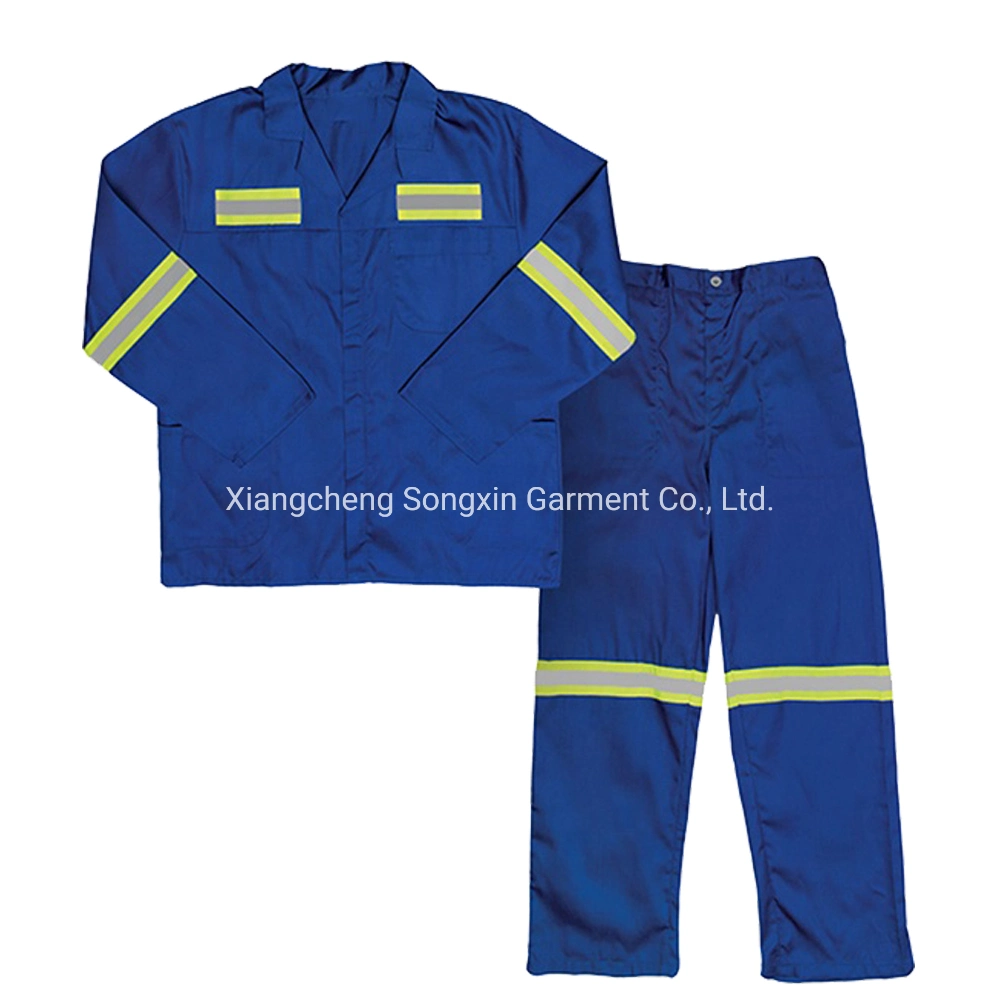 Unisex Cotton Polyester Work Uniformworkwear Coverall Safety Coverall Construction Suit