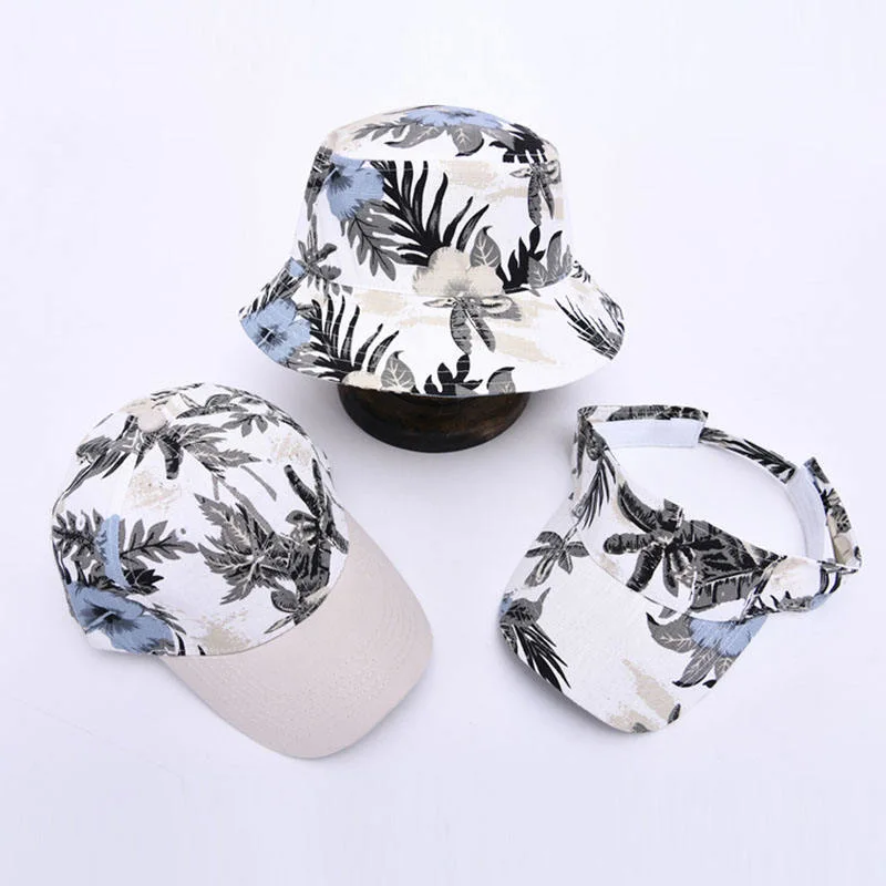 Spring Summer Women Outsize Sunshine Proof Cap Bucket Set Wholesale Cotton Soft Magic Type Wholesale Baseball Cap Hat