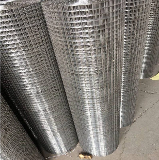 Stainless Steel PVC Coated Hot Dipped/DIP Galvanized Welded Wire Mesh for Garden Agriculture Poultry Rabbit Cage Reinforcement Concrete Construction