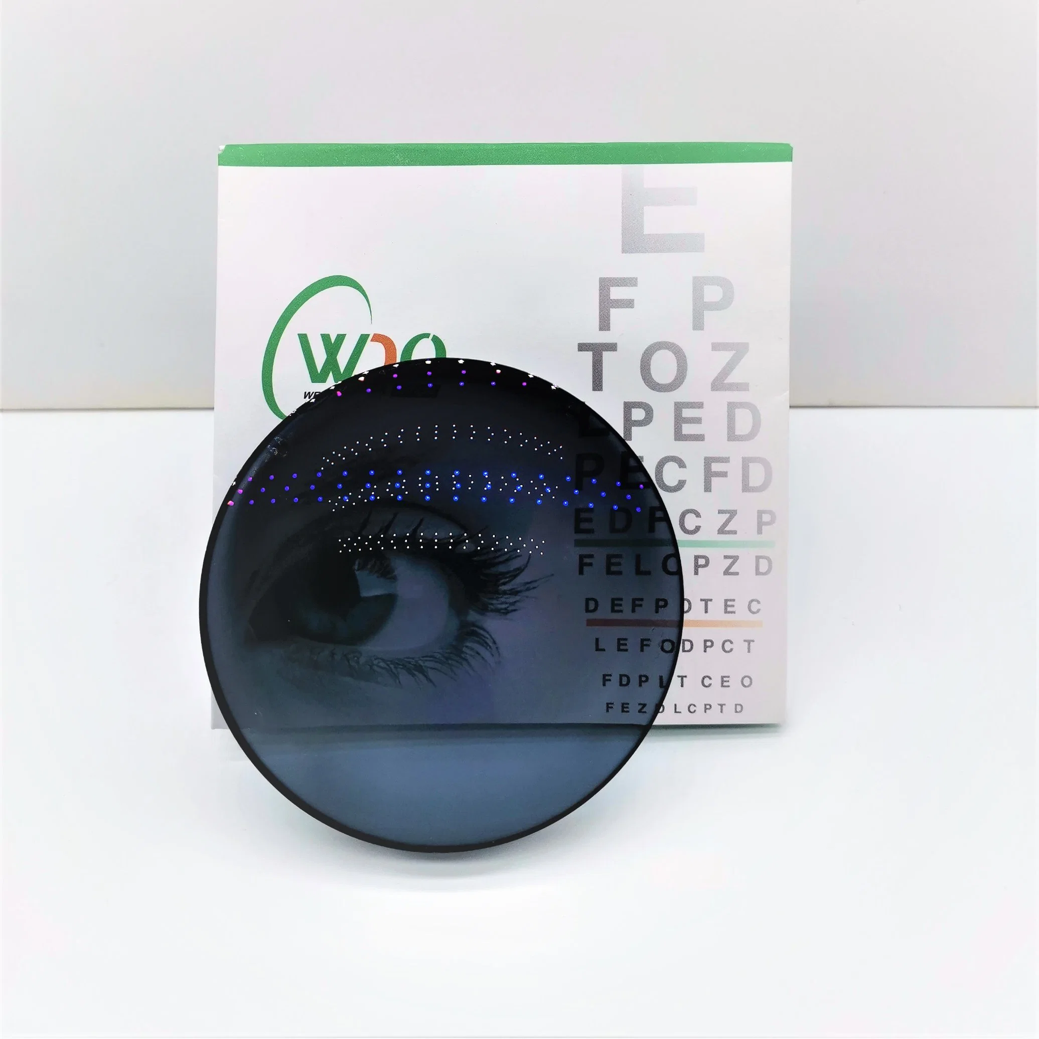 Wdo 1.56 Single Vision Photochromic Lens UV420 Anti Blue Light Hmc Optical Lens