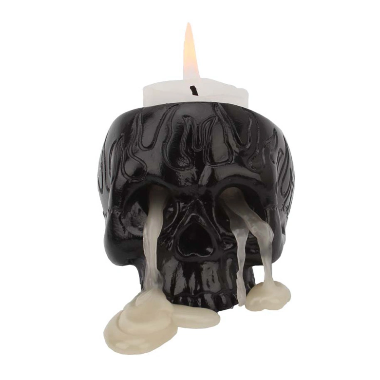 Custom Halloween Skull Skeleton Candle Tear Candle Holder Candle base