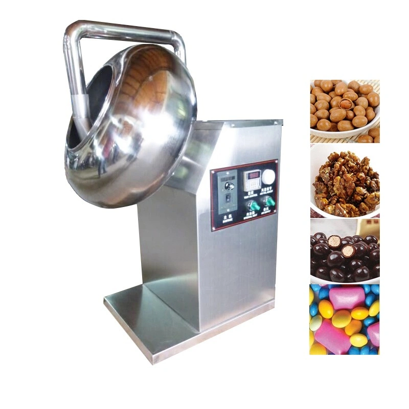 Snack Food Machine Sugar Coating Machine for Pharmaceutical/Candy/Tablet/Chocolate/Nuts