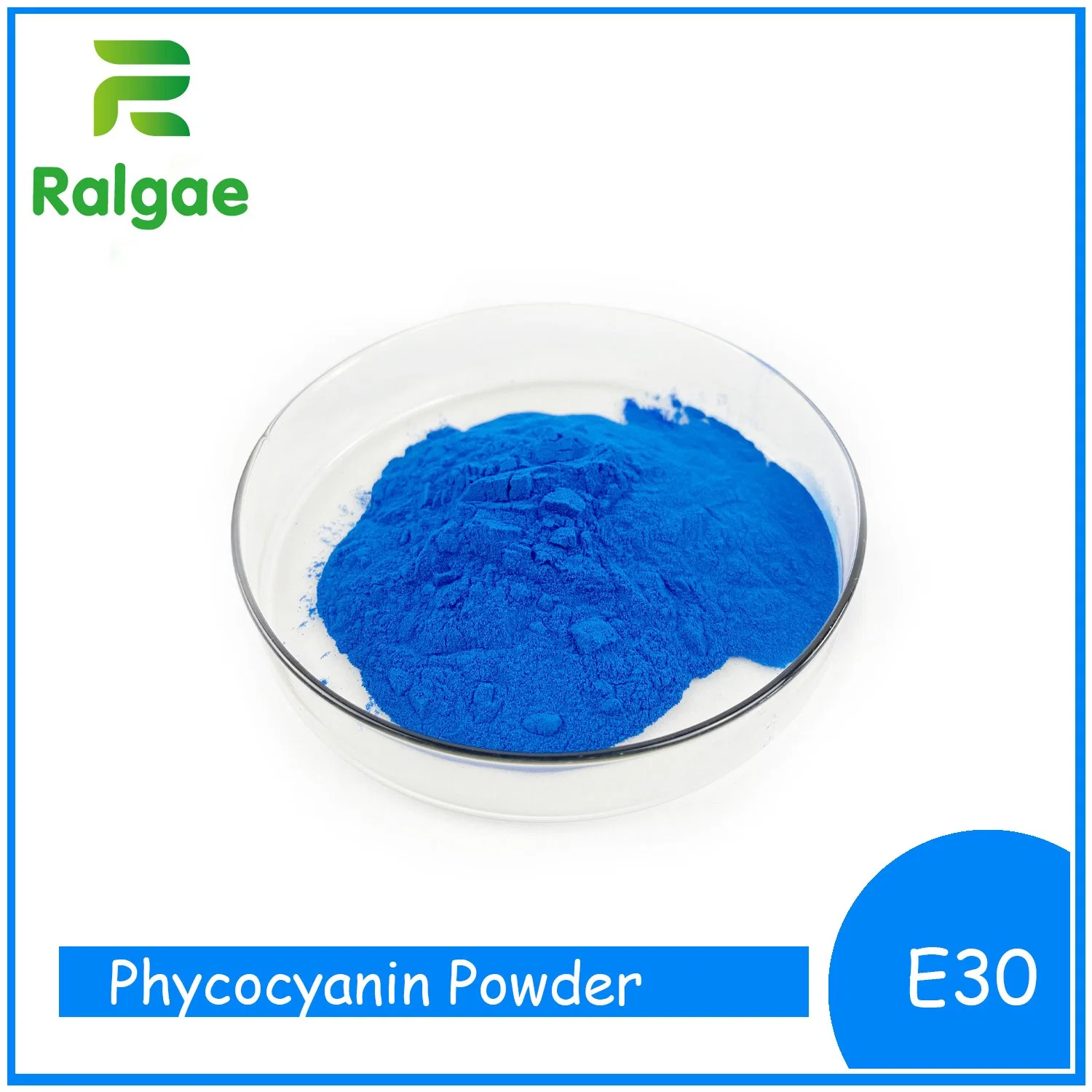 E30 Pure Spirulina الاستخراج Blue Pigment Phycocyanin CAS 11016-15-2