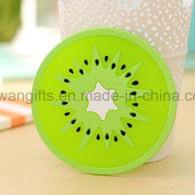 Wholesale/Supplier Fruit Shape Rubber Drink Coasters, Cup Coaster