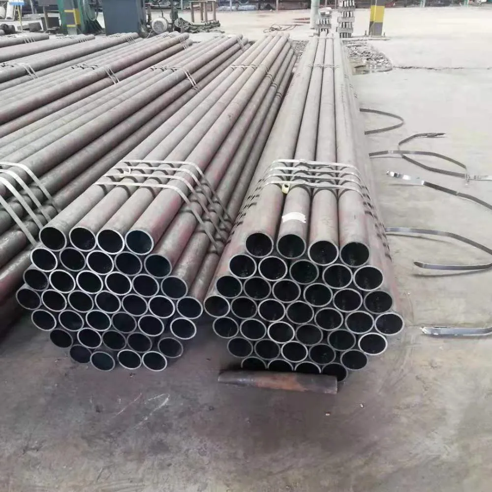 Factory Spot Hot/Cold Rolled ASTM 40# Ck20 S45c 1045 1030 1052 Seamless Steel Pipes for Precision/Round/Hollow/Galvanized/Black/Carbon Tube/Alloy Steel Pipe