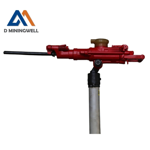 D Miningwell Jack Hammer con compresor de aire gato neumático Taladro percutor de yt28