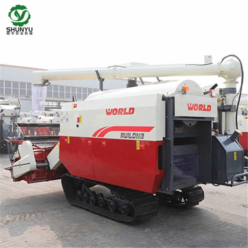 Farming Machinery 102HP Paddy Rice World Combine Harvester