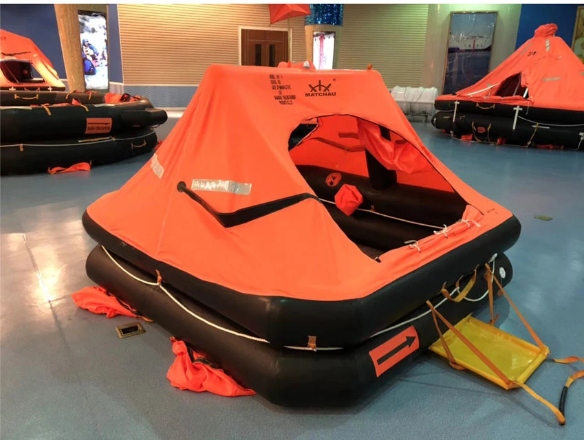 ISO (I) Type Throw Over Board Inflatable Life Raft, ISO9650-1 Regulation