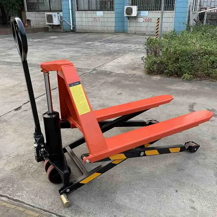 1500kg High Lift Hydraulic Hand Pallet Truck with Double Scissor