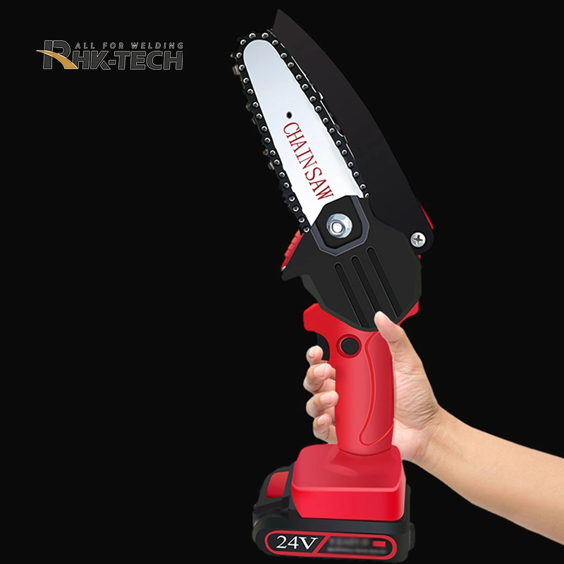 Portable One-Hand Operated Wood Saw Mini Cordless Electric Chainsaw