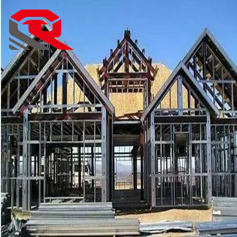 Temporary Metal Buildings Cheap Prefab Steel Structure House Temporary Site Office