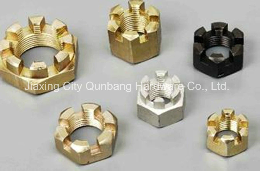 Hex Thin Slotted Nuts DIN979 M6-M68 Cl. 6/8