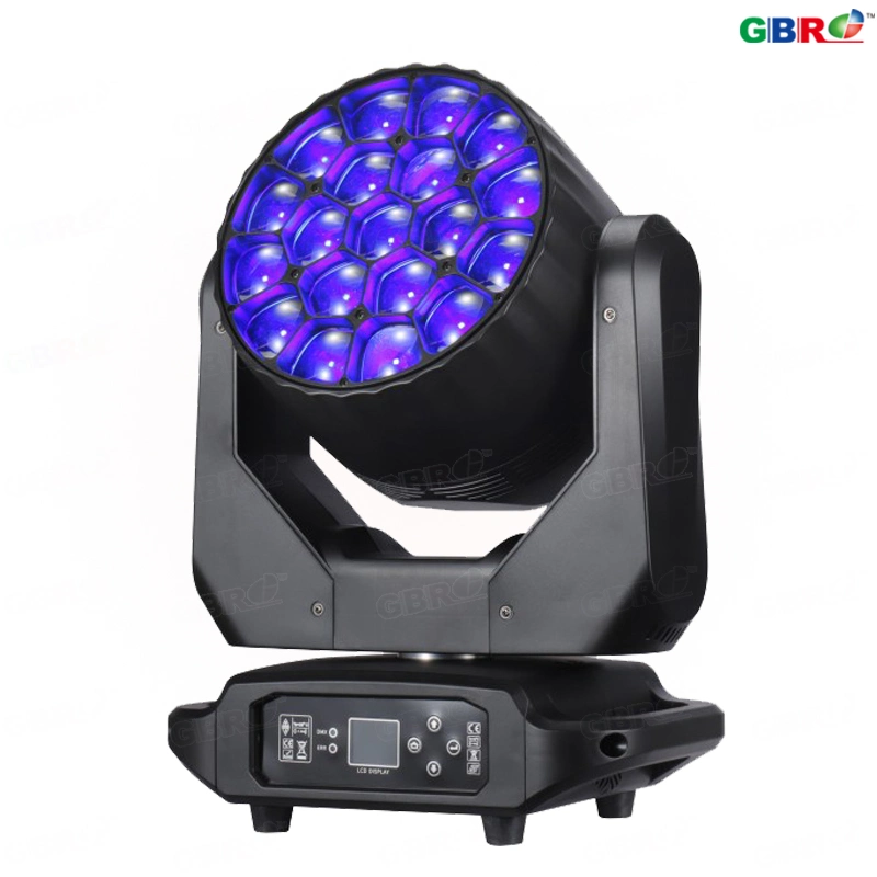 Gbr-Be1940 19X40W LED RGBW B-Eye Luz de movimentação de Zoom