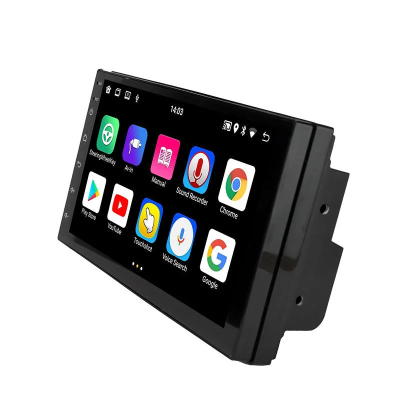 9 Zoll Touchscreen Android 2 DIN Auto DVD Radio Multimedia-Player GPS-Navigation Universal für Nissan Peugeot Toyota Autoradio