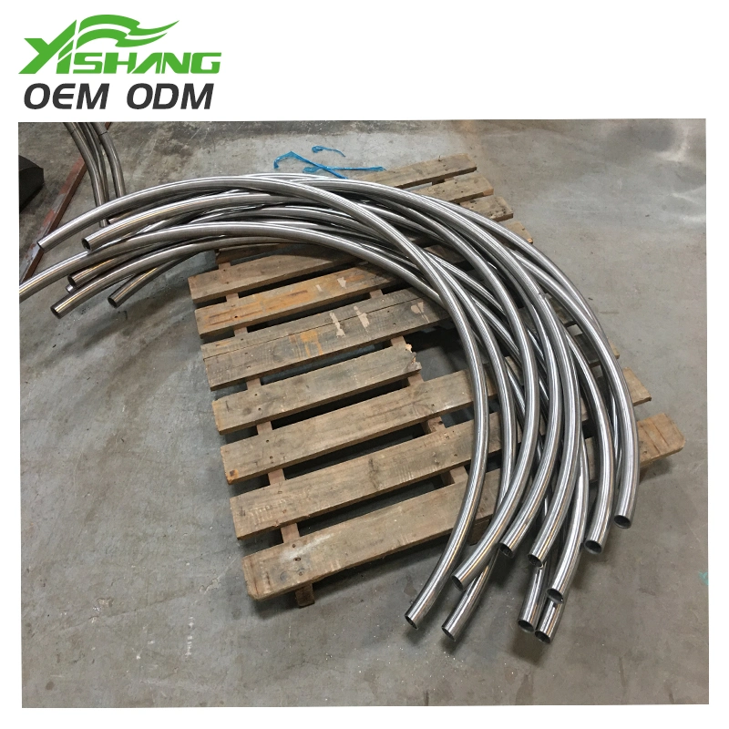 Customized Stainless Steel Round Tube Core Pulling Bending Fabrication Laser Welding Sheet Metal Processing