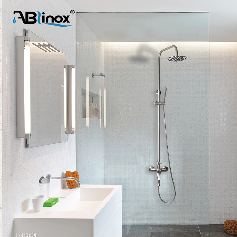 Ablinox Wholesale Commercial Style Bathroom Stainless Steel Mixer Shower