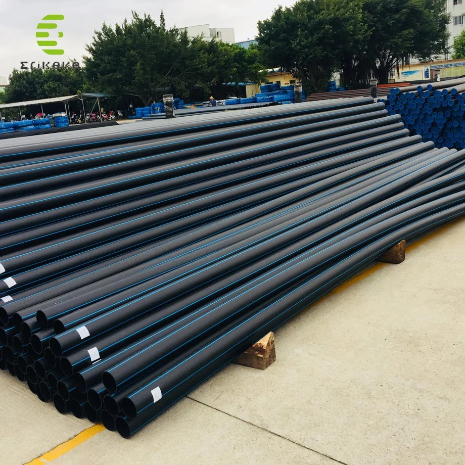 Professional Factory Supply HDPE Pipe 1 2 3 4 5 Inch Electrical Pipe Fiber Optic Cable Protection Conduit Pipe Steel Reinforced Drain Pipe