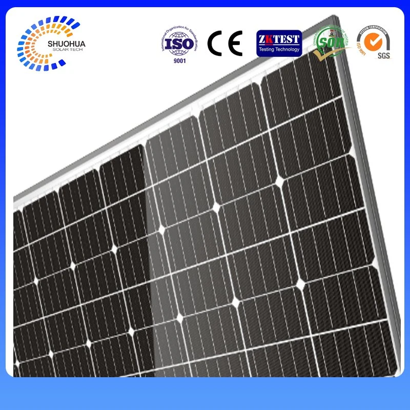 New Series Photovoltaic Panel Half Cell 450W PV 144 Cells Solar Panel Board Sunpanel for Home