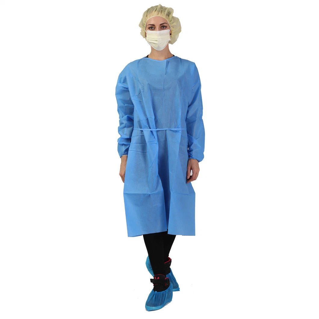 Factory Offer Disposable Surgical Gown Isolation Protective Clothing Gown