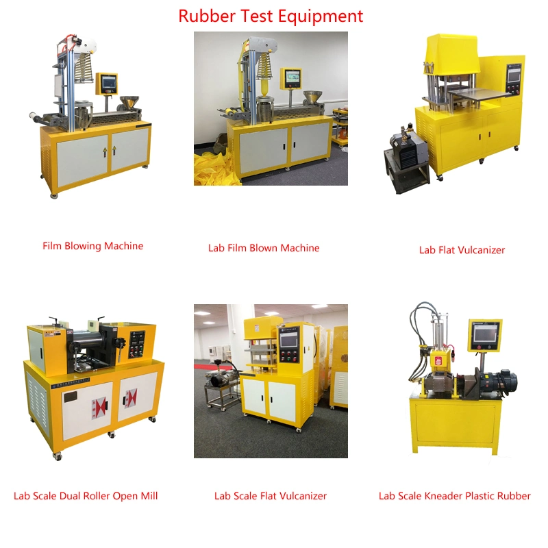 Laboratory Dual Roller Open Mill Rubber Plastic Test Equipment