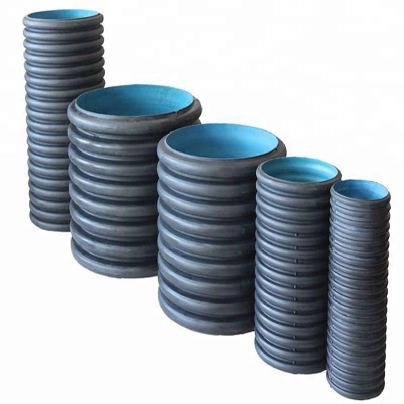 Underground Drain Water HDPE Double Wall Corrugated Pipe