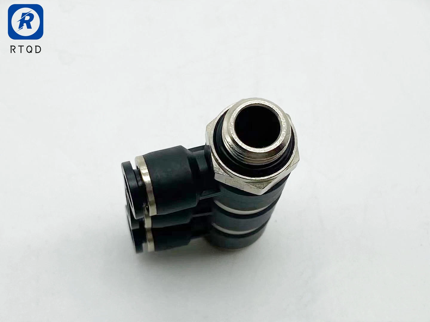 Pneumatic Double Male Elbow Connector Air Pipe Fitting Pneumatic Components Triple Universal Male Elbow Joint Connector Kq2vt Kq2vd Series