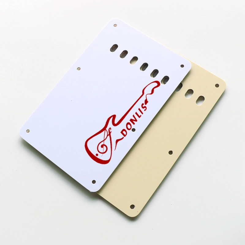 Strat Guitar Tremolo Cover White Pearloid Guitar Back Plate