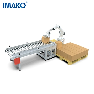 Robotic Placing Boxes on Pallets Automatic Storage on Pallets Machine Load 20kg