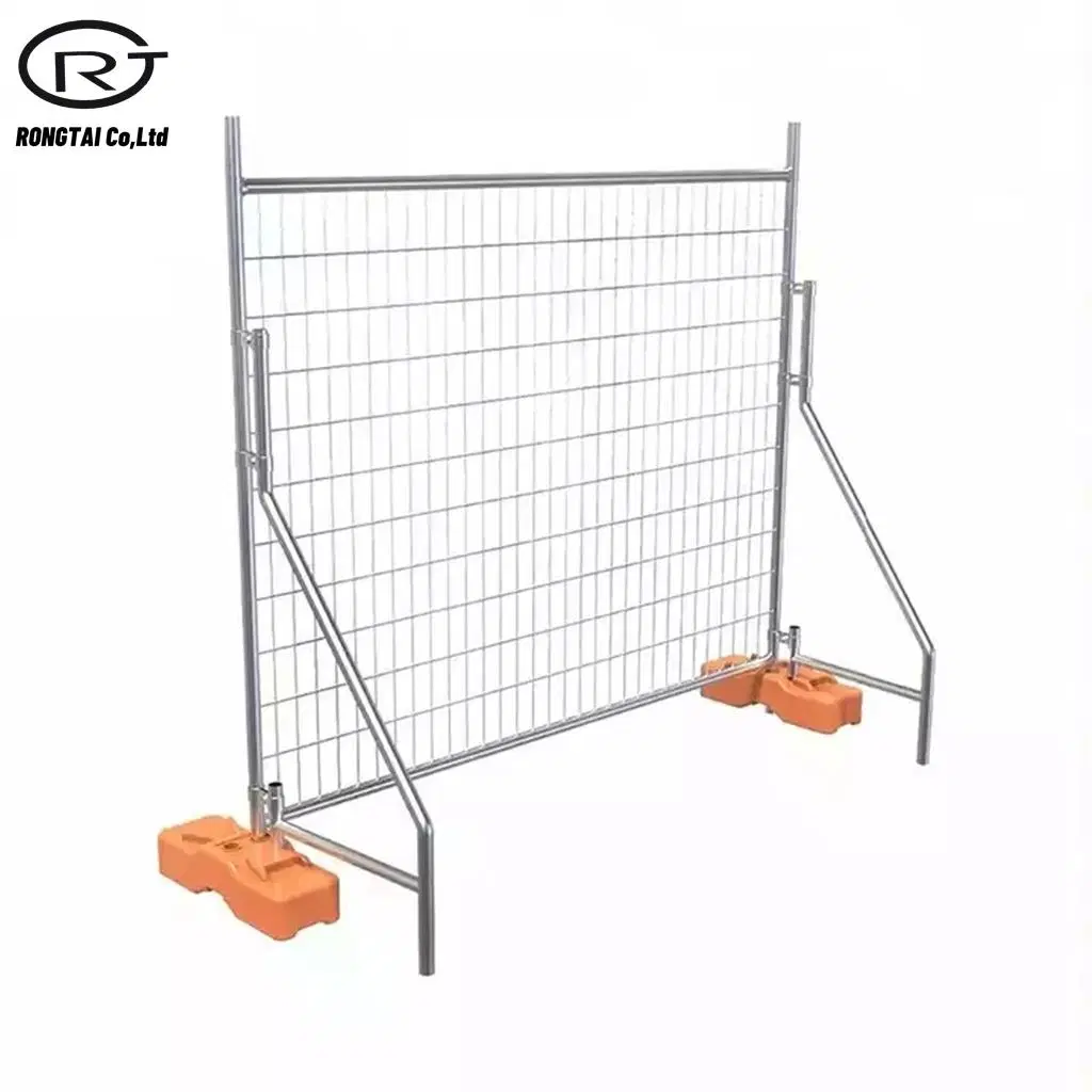 Outdoor Temporary Fencing Stainless Steel Parking Barrier