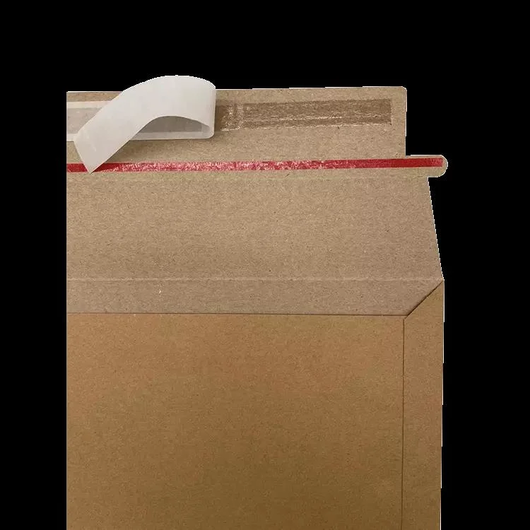 Wholesale/Supplier Customized Printed Rigid Mailers Flat Cardboard Envelops Eco-Friendly Paper Board Envelope