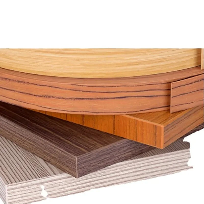 High quality/High cost performance Furniture Accessories Woodgrain Embossing PVC Edge Banding