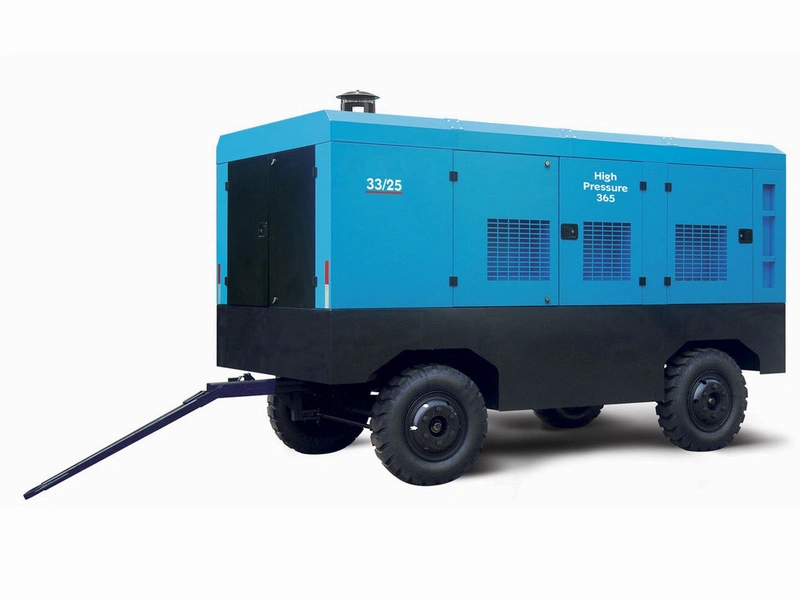 Factory Cheap Price Portable Diesel Engine Piston Mining Air Compressor