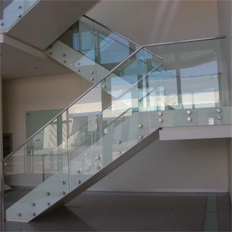 High quality/High cost performance  Stainless Steel Standoff Glass Railing for Staircase/Balcony