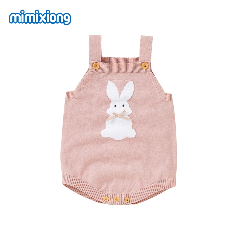 Baby Aus Reiner Baumwolle Junge Strampler Neugeborene Kleinkind Kleidung Niedlichen Hasen Baby Girl Sommer Ärmellos Strampler Jumpsuit Kinderkleidung