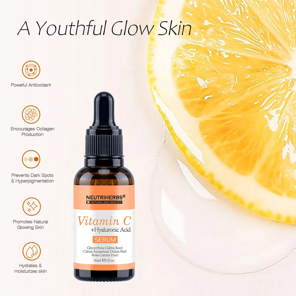 Factory Price Naturals Anti Aging Anti Wrinkle Vitamin C Face Whitening Serum