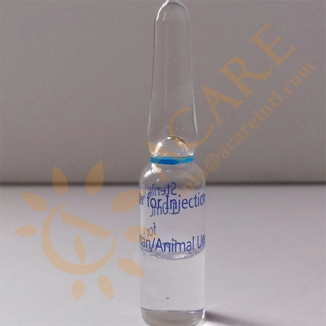 Pharmaceutical Medicine Sterile Water for Injection 1ml/2ml/5ml/10ml/20ml (glass or PP ampoule)