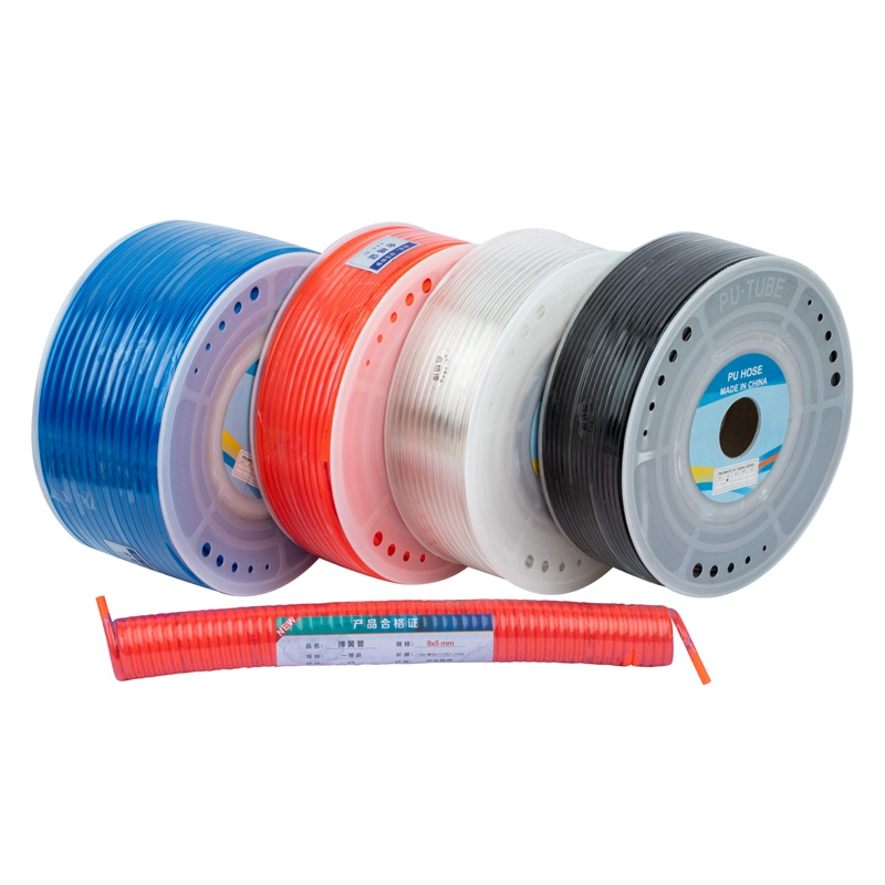 PU Series Hose Blue Red Transparent Black 8*5 6*4 4*2.5 10*6.5 12*8 Flexible Pneumatic Air Hose