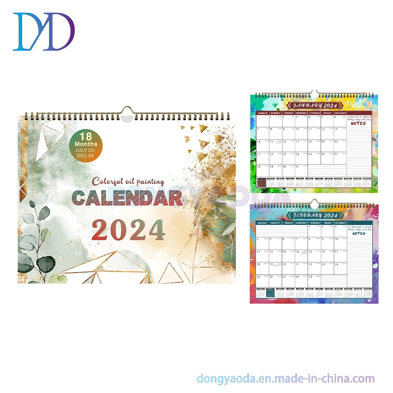 Office Creative Poster Desk Calendar Designs Printing Services-2024