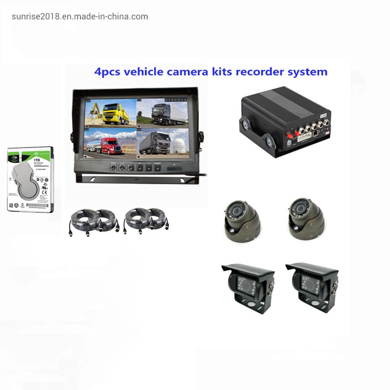 Industrial 4G WiFi & GPS Mdvr Video Recorder for Bus Logistic Truck
