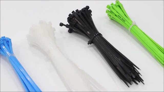 Colorful RoHS Standard Kabelbinder 4.6*400mm Self Locking Nylon 66 Cable Tie Zip Ties Plastic Self Lock Plastic Cable Tie Straps