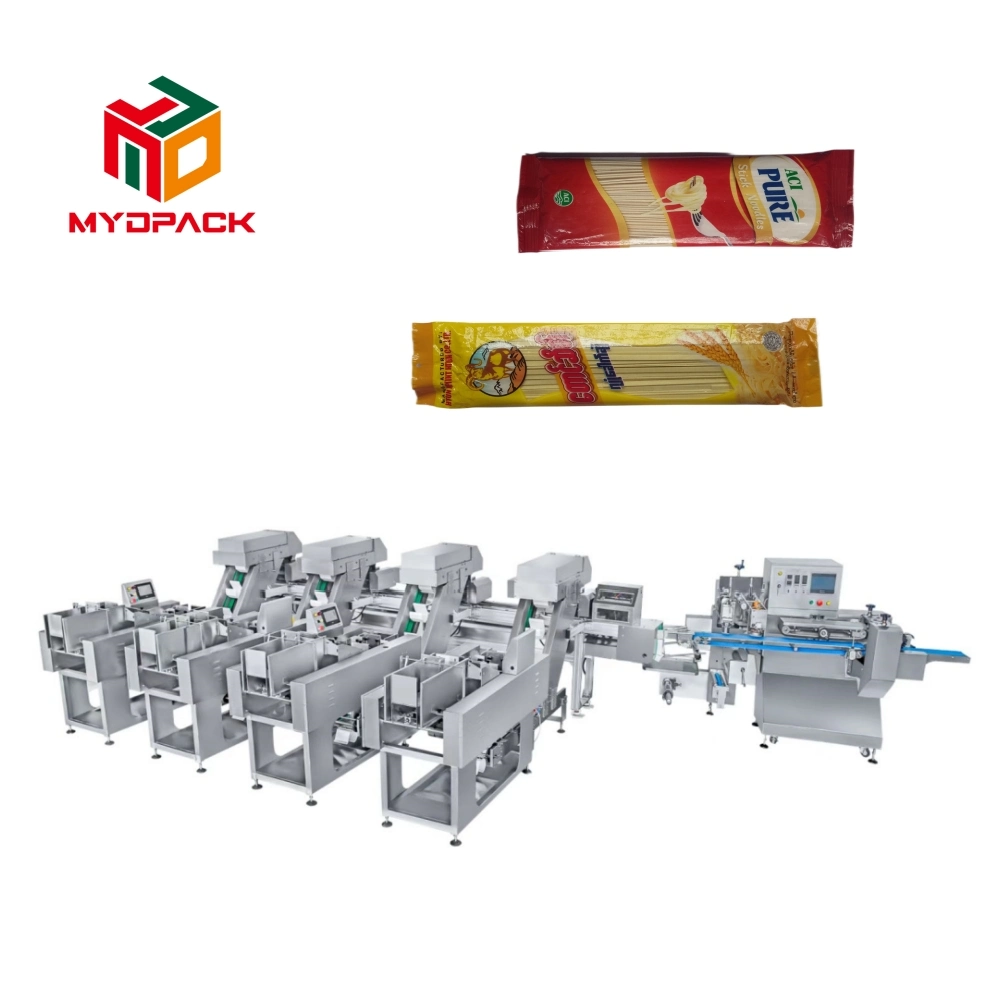 Dried Noodles Long Pasta Packaging Machine Rice Noodle Sealing Weighing Machinery Food Multifunction Packing Machine