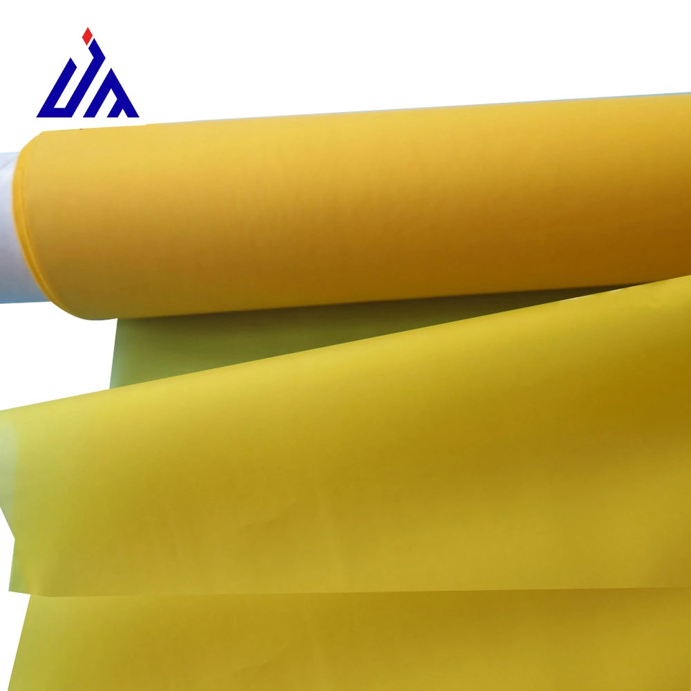 Yellow Polyester Monofilament Screen Printing Silk Screens 43t Mesh