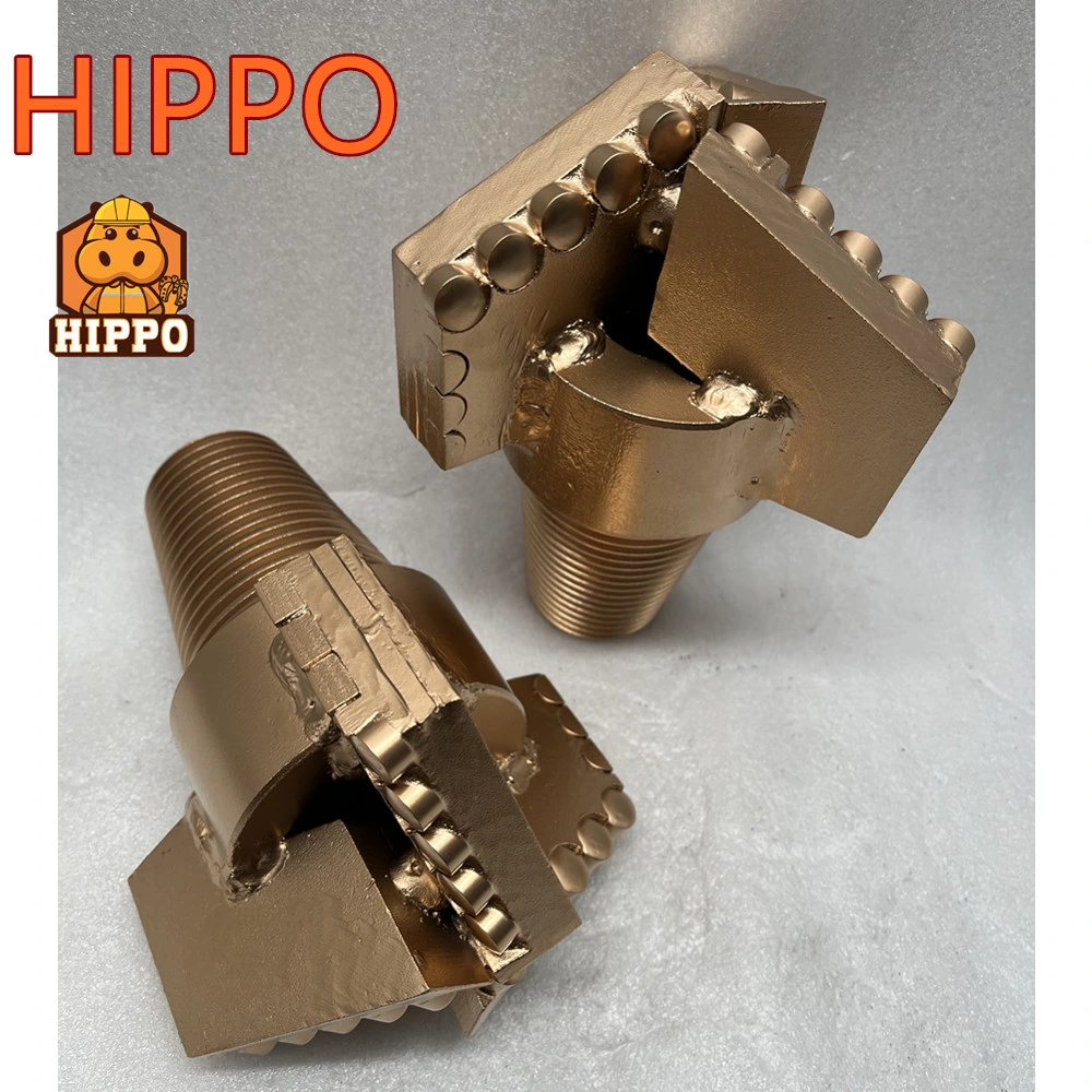 Hippo 400 mm Three-Wing Forged PDC Step Drag Bits for Water Well Drill