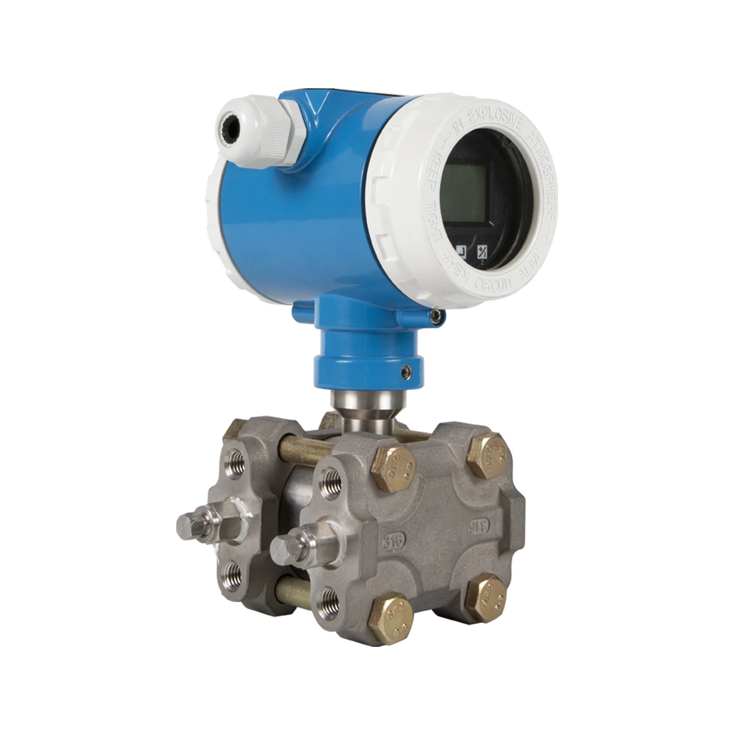 Explosion Proof High Static Differential Pressure Transmitter for Industry