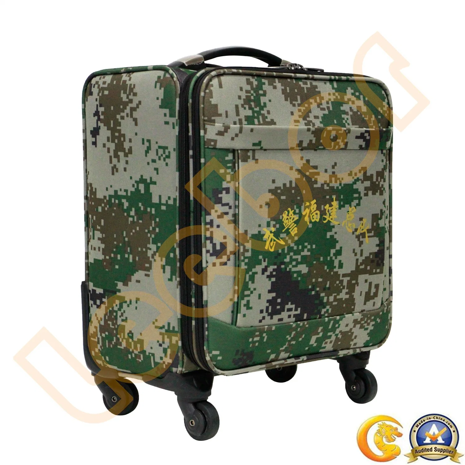 OEM Oxford Camouflage Suitcase Tactical Travel Soft Trolley Luggage