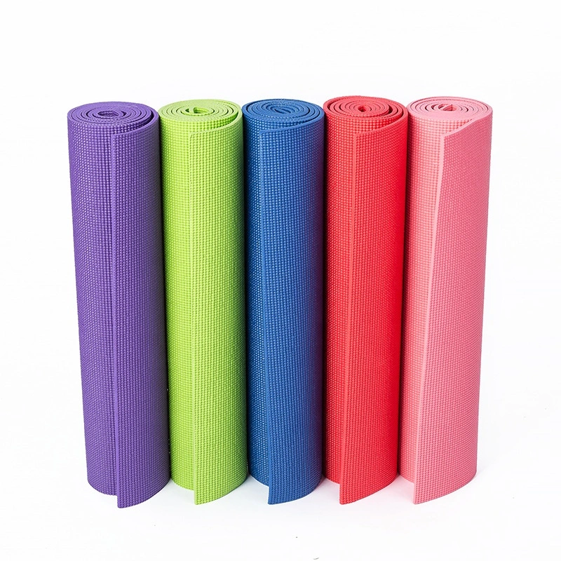 6mm Tapete de Yoga PVC interiores coloridos Yiwu produtos no interior do corpo de fitness para o Tapete de Yoga de impressão personalizado