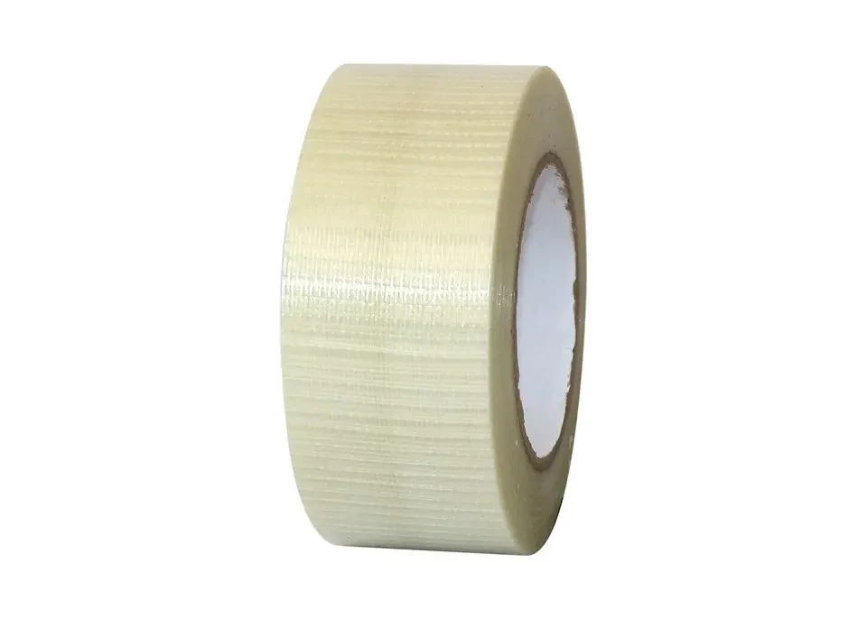 Bi-Directional Synthetic Rubber 150mic Strength Filament Fiberglass Tape