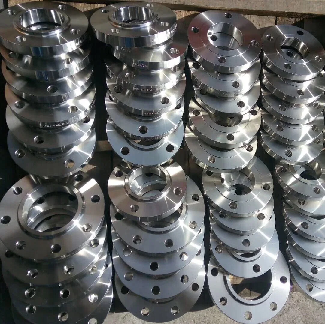 Standard Stainless Steel Slip on Flanges Connecting Steel Pipes