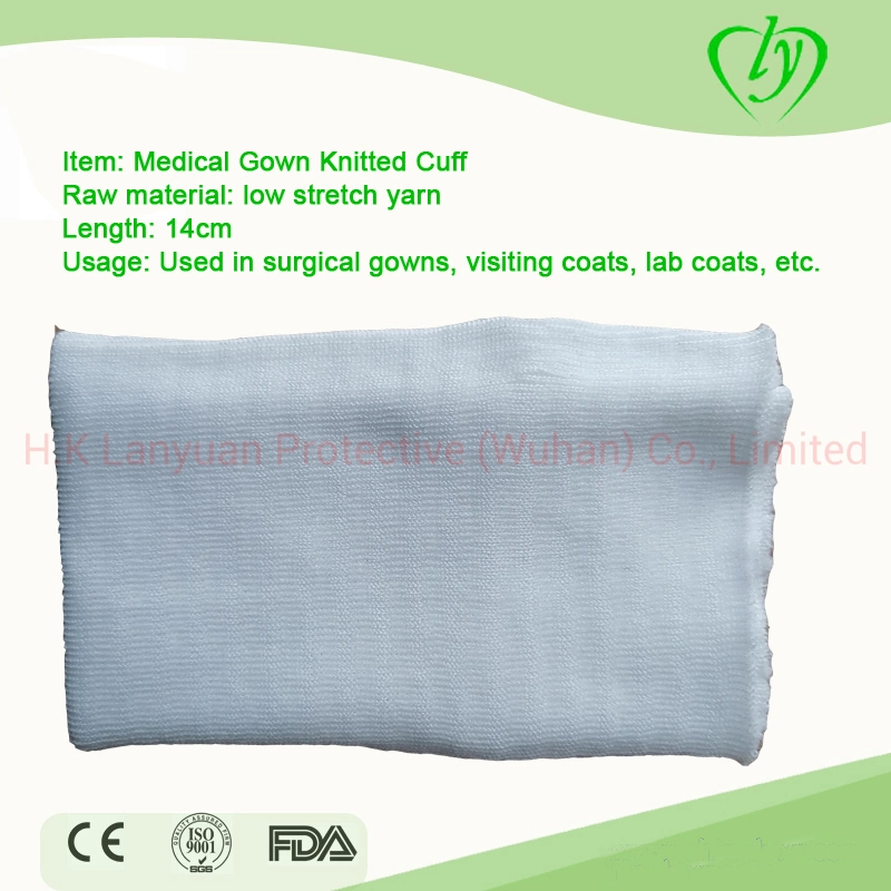 Polyester Knitted Cuff for Surgical Gown