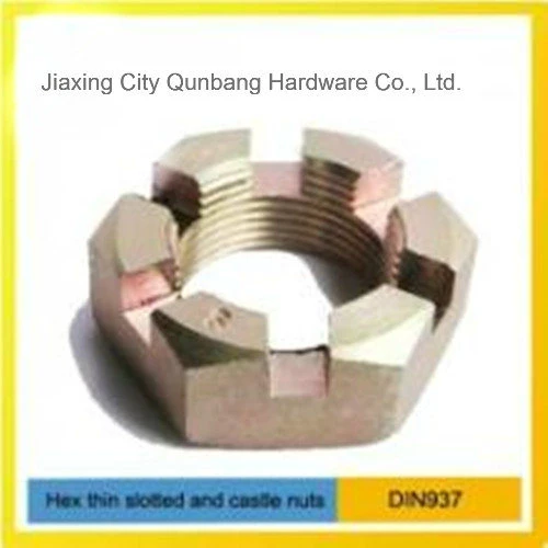 Hex Thin Slotted Nuts DIN979 M6-M68 Cl. 6/8